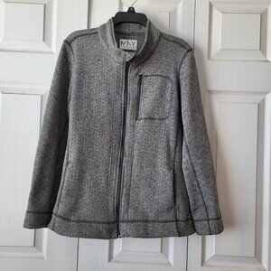 Herringbone Fleece-Lined Jacket Size Large